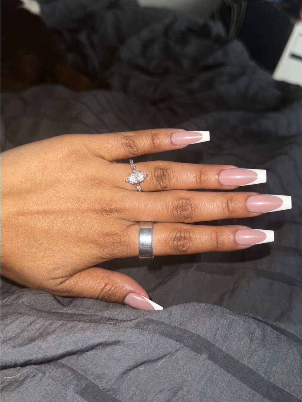 Oura Silver size 7.  4rth generation